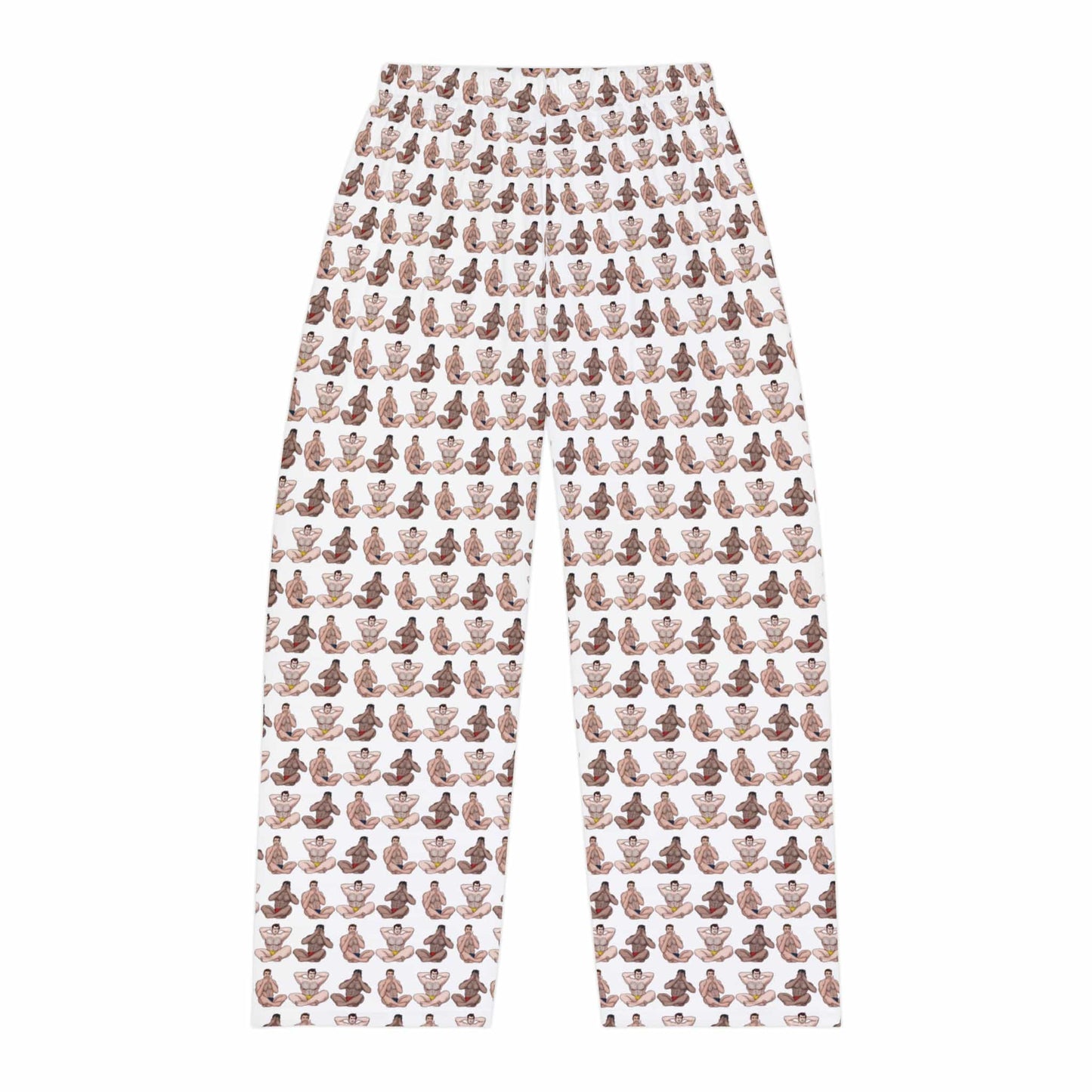 All Over Prints Men's Hear No, See No, Speak No EVIL Pajama Pants INVI-Expressionwear