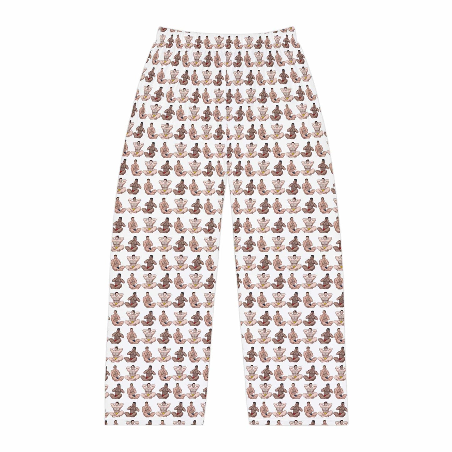All Over Prints XS Men's Hear No, See No, Speak No EVIL Pajama Pants INVI-Expressionwear