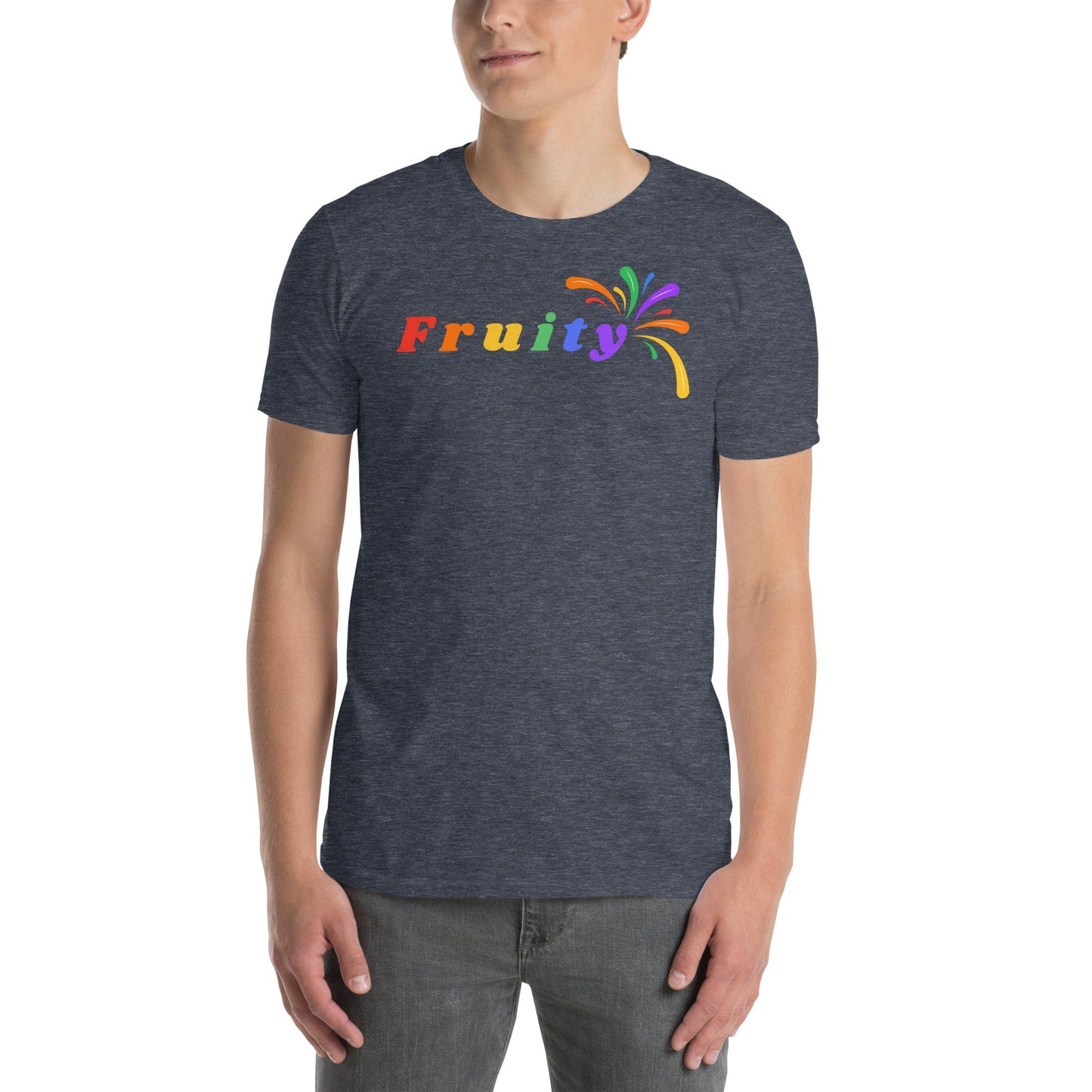 Apparel Heather Navy / S Fruity T-Shirt INVI-Expressionwear Fruity T-Shirt