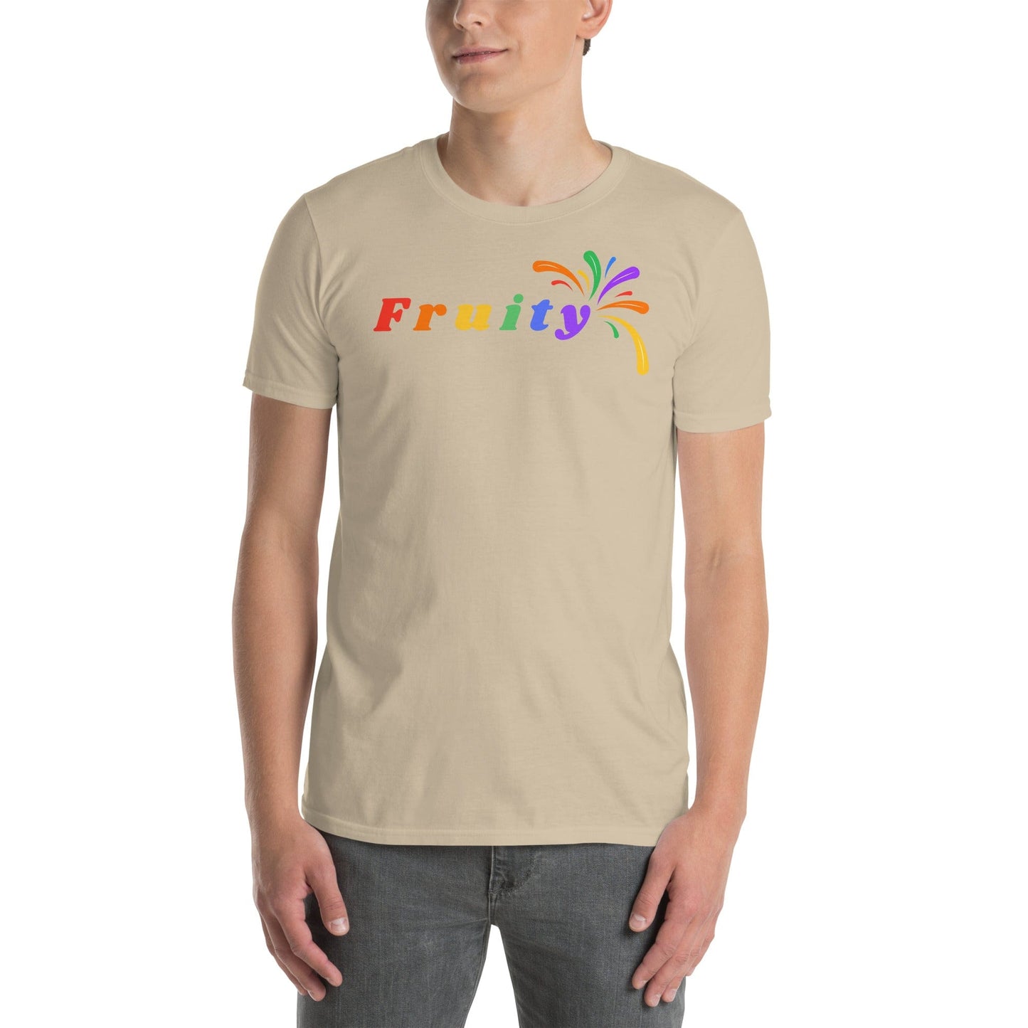 Apparel Sand / S Fruity T-Shirt INVI-Expressionwear Fruity T-Shirt
