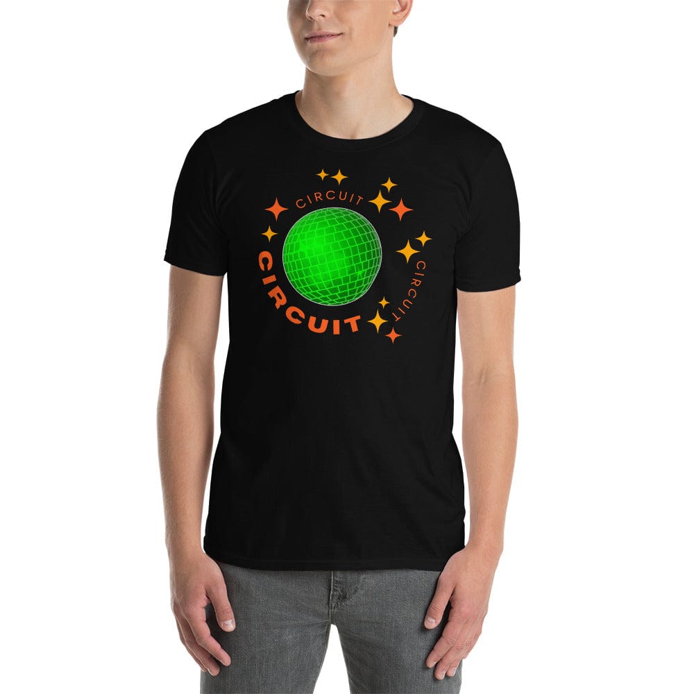 Black / S Circuit Glow T-Shirt INVI-Expressionwear