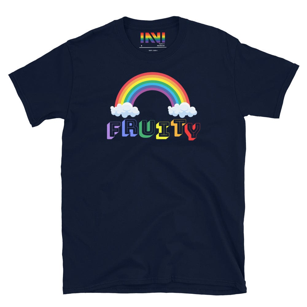 Navy / S Fruity Cotton T-Shirt INVI-Expressionwear