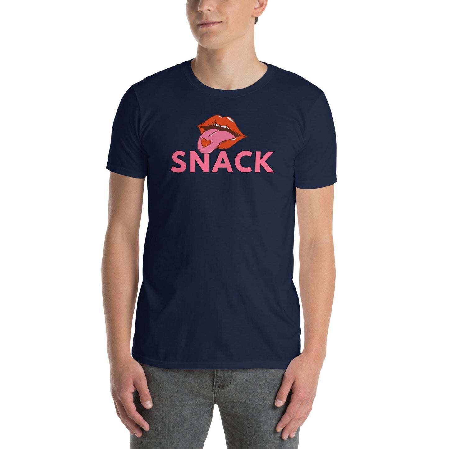 Navy / S Snack T-Shirt INVI-Expressionwear Snack T-Shirt