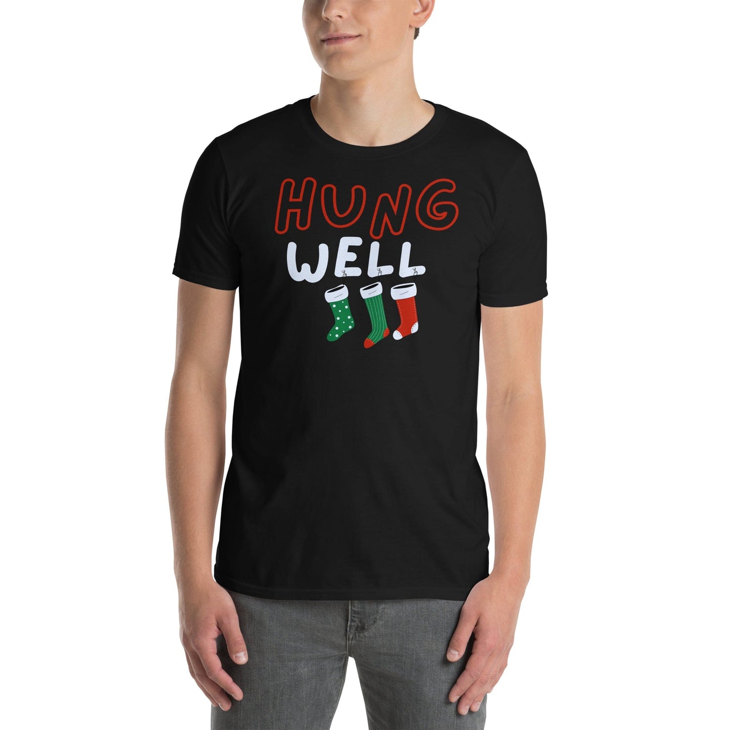 Shirts Black / S Hung Well T-Shirt INVI-Expressionwear Hung Well T-Shirt