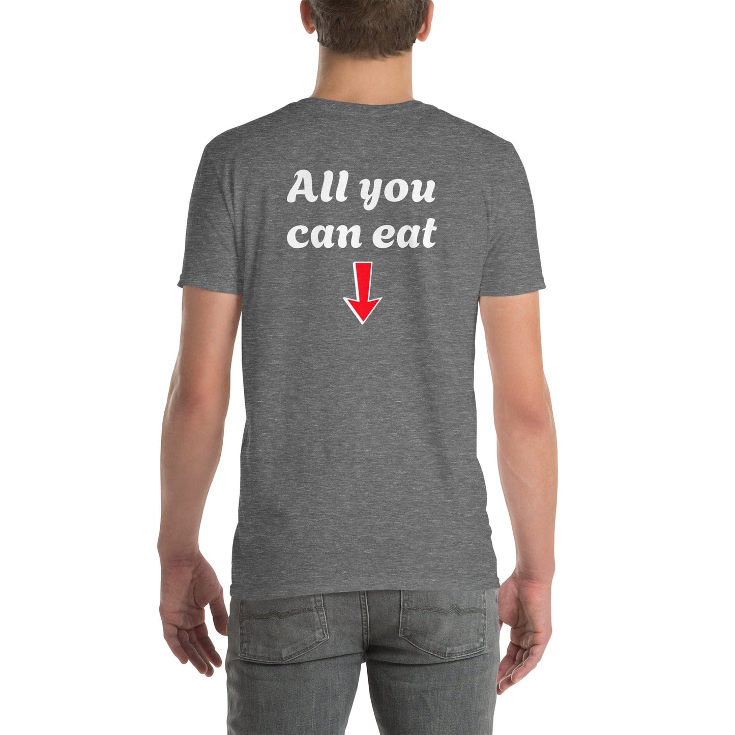 Shirts Graphite Heather / S All you can eat T-shirt INVI-Expressionwear All you can eat T-shirt