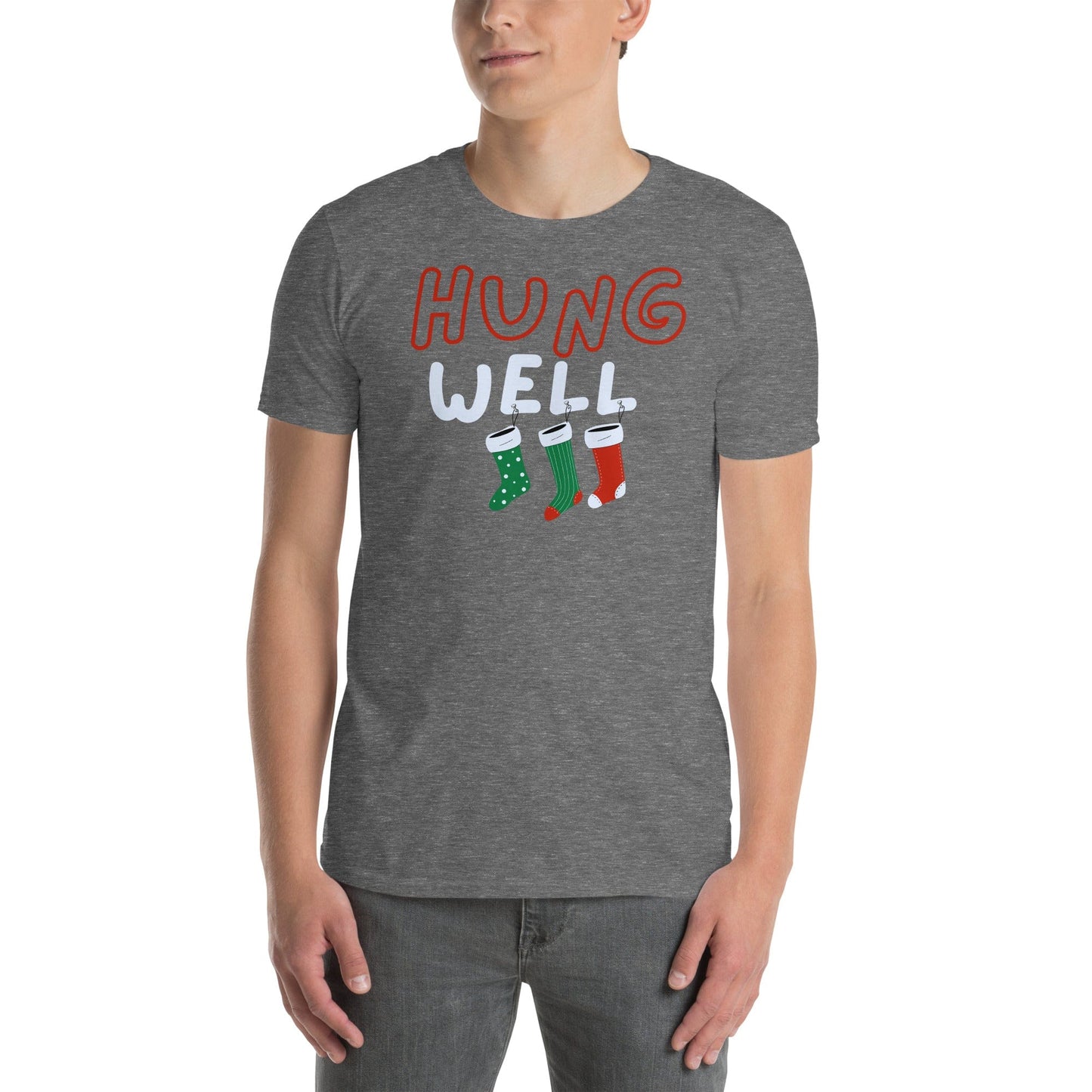 Shirts Graphite Heather / S Hung Well T-Shirt INVI-Expressionwear Hung Well T-Shirt