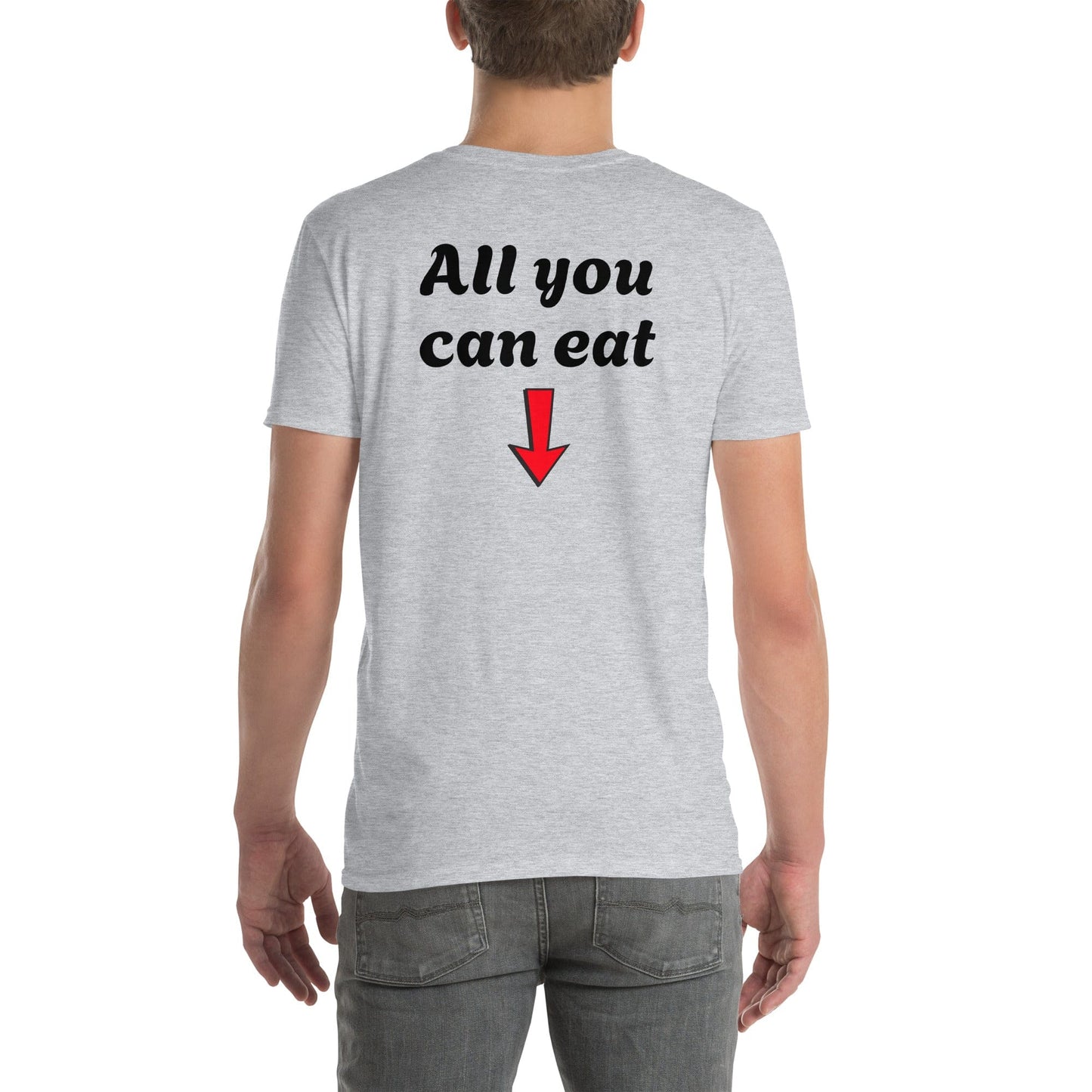 Shirts Sport Grey / S All you can eat T-shirt INVI-Expressionwear All you can eat T-shirt