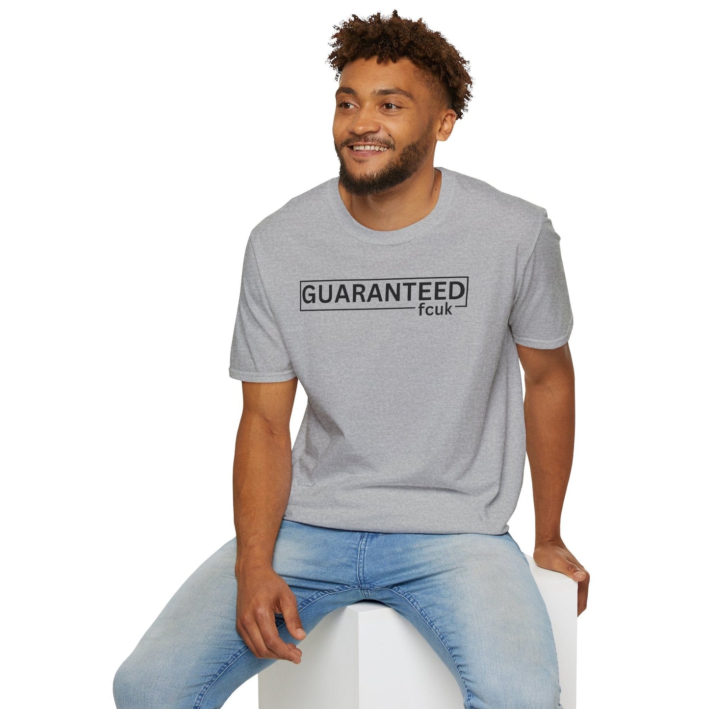 T-Shirt Sport Grey / S Guaranteed fcuk parody T-Shirt INVI-Expressionwear
