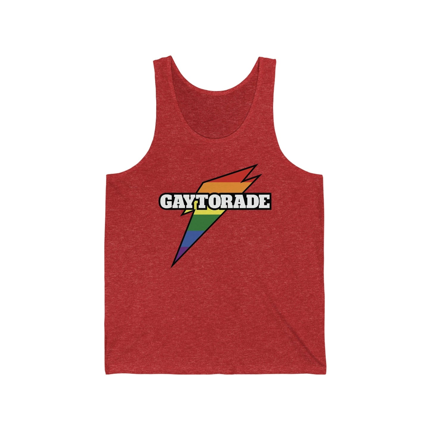 Tank Top S / Red TriBlend Gaytorade Tank Top INVI-Expressionwear