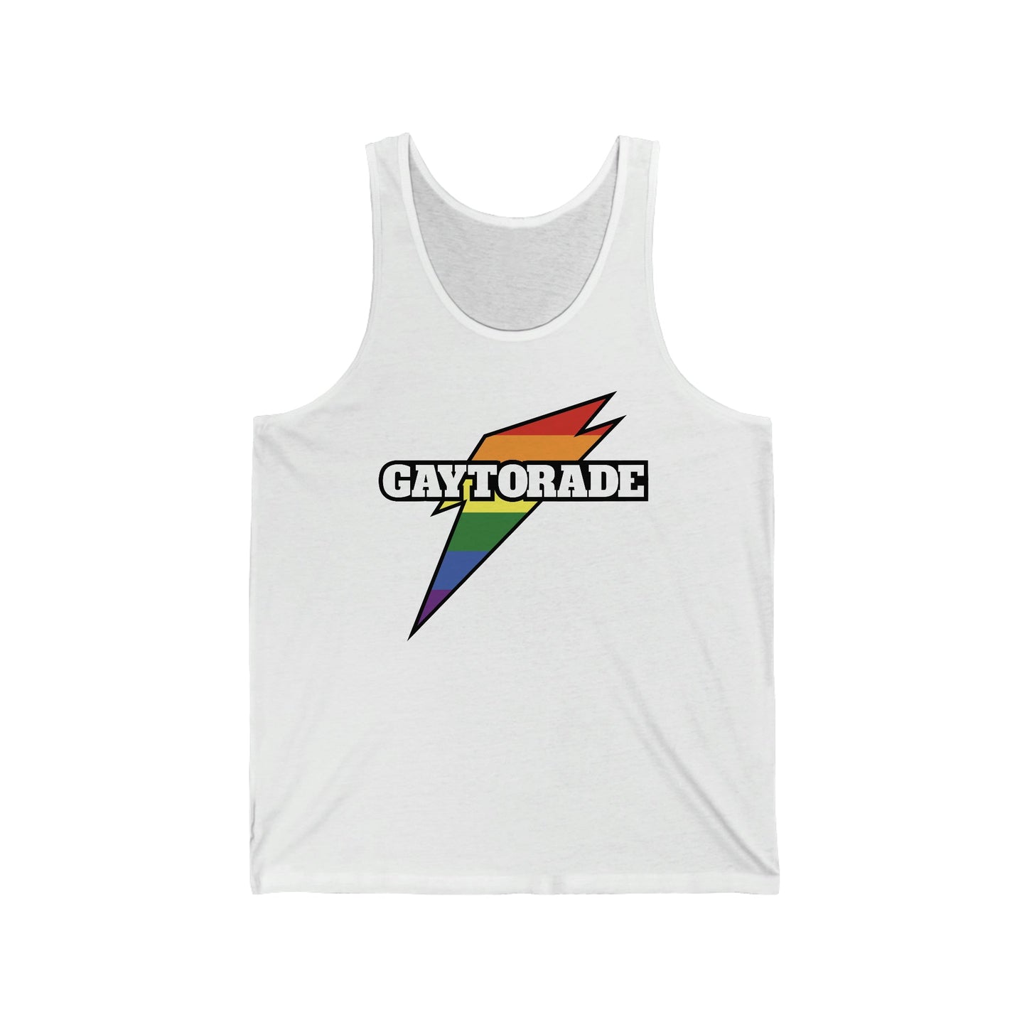 Tank Top XS / White Gaytorade Tank Top INVI-Expressionwear