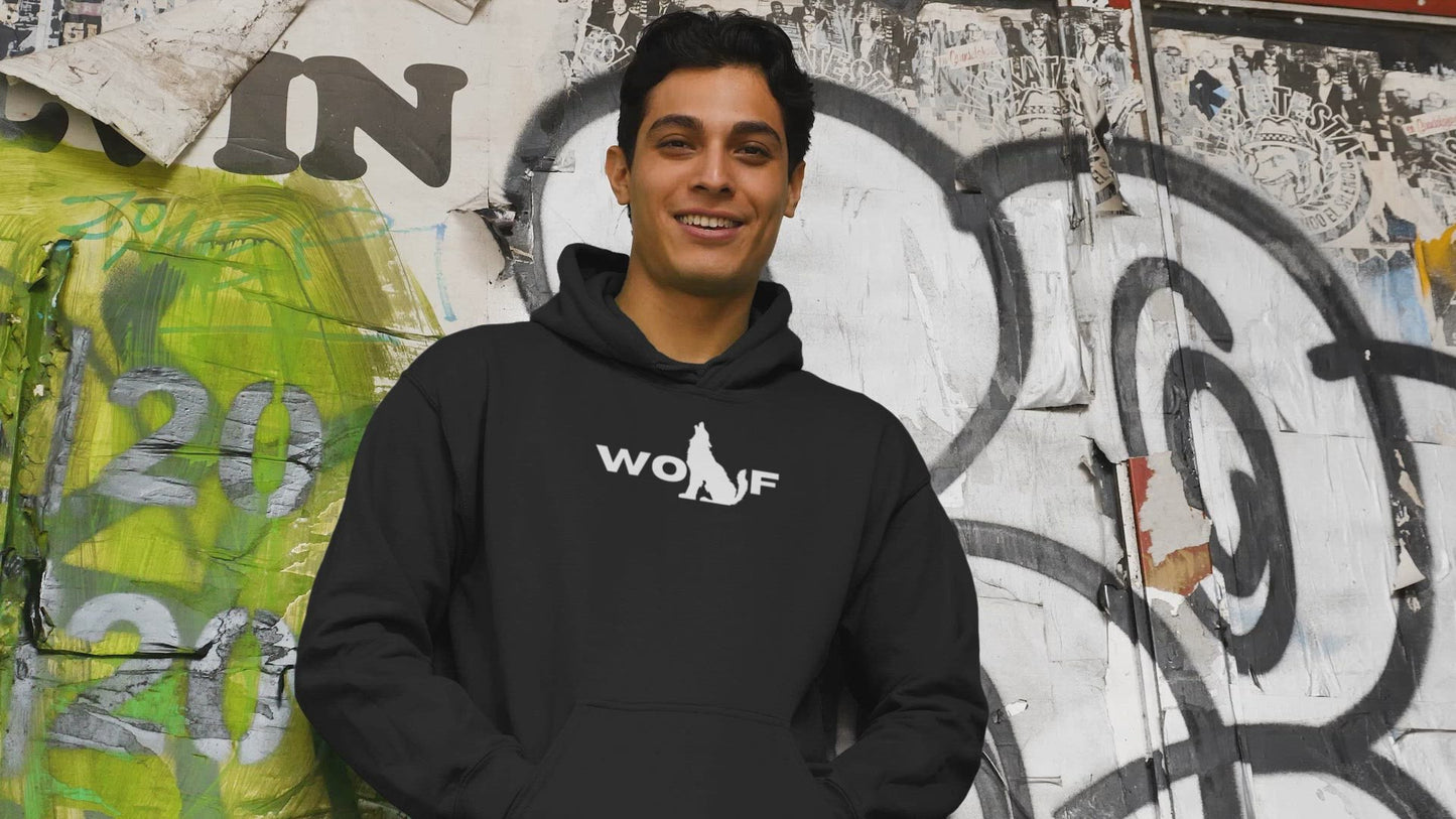 Load and play video in Gallery viewer, Wolf Hoodie