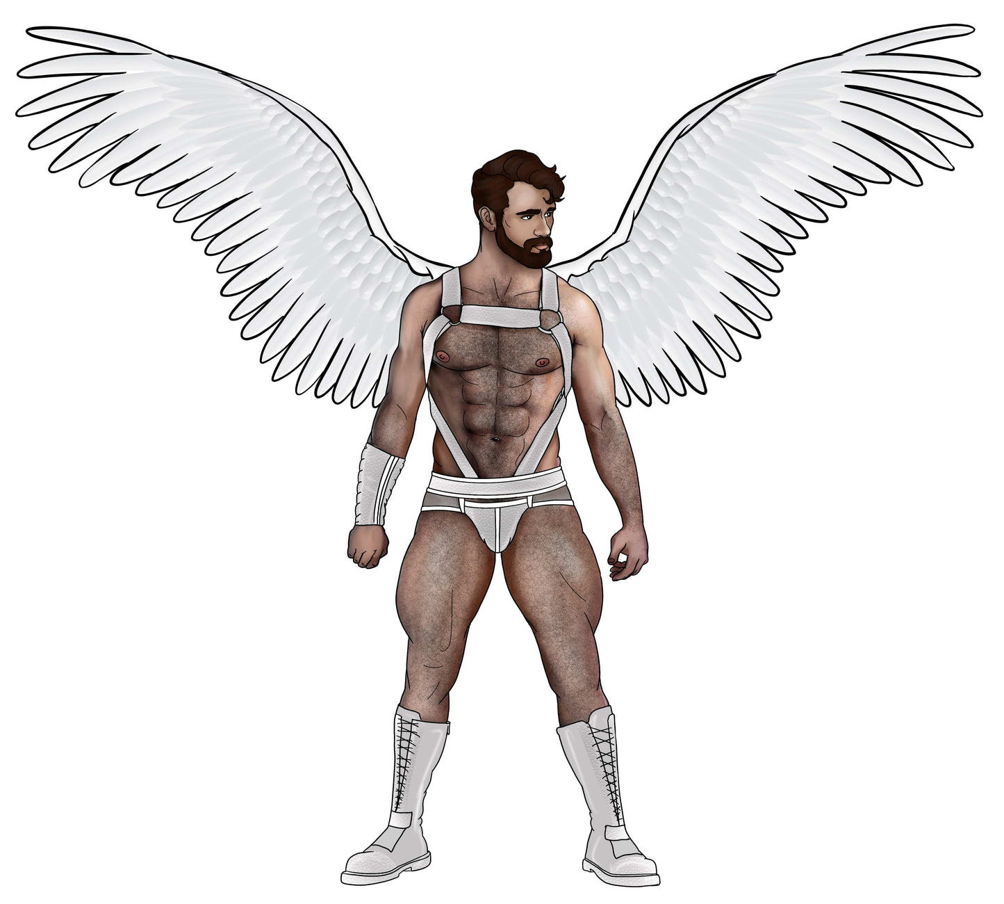 Angel Muscle Shirt INVI-Expressionwear