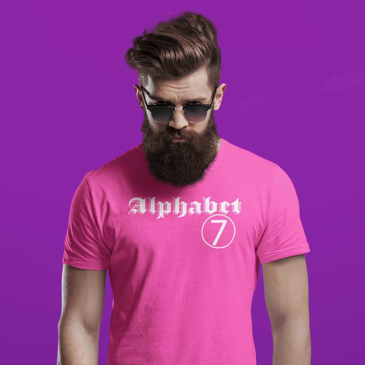 Apparel Colonel 20 - 25 years / Berry / S Alphabet Mafia T-shirt - Ranks INVI-Expressionwear