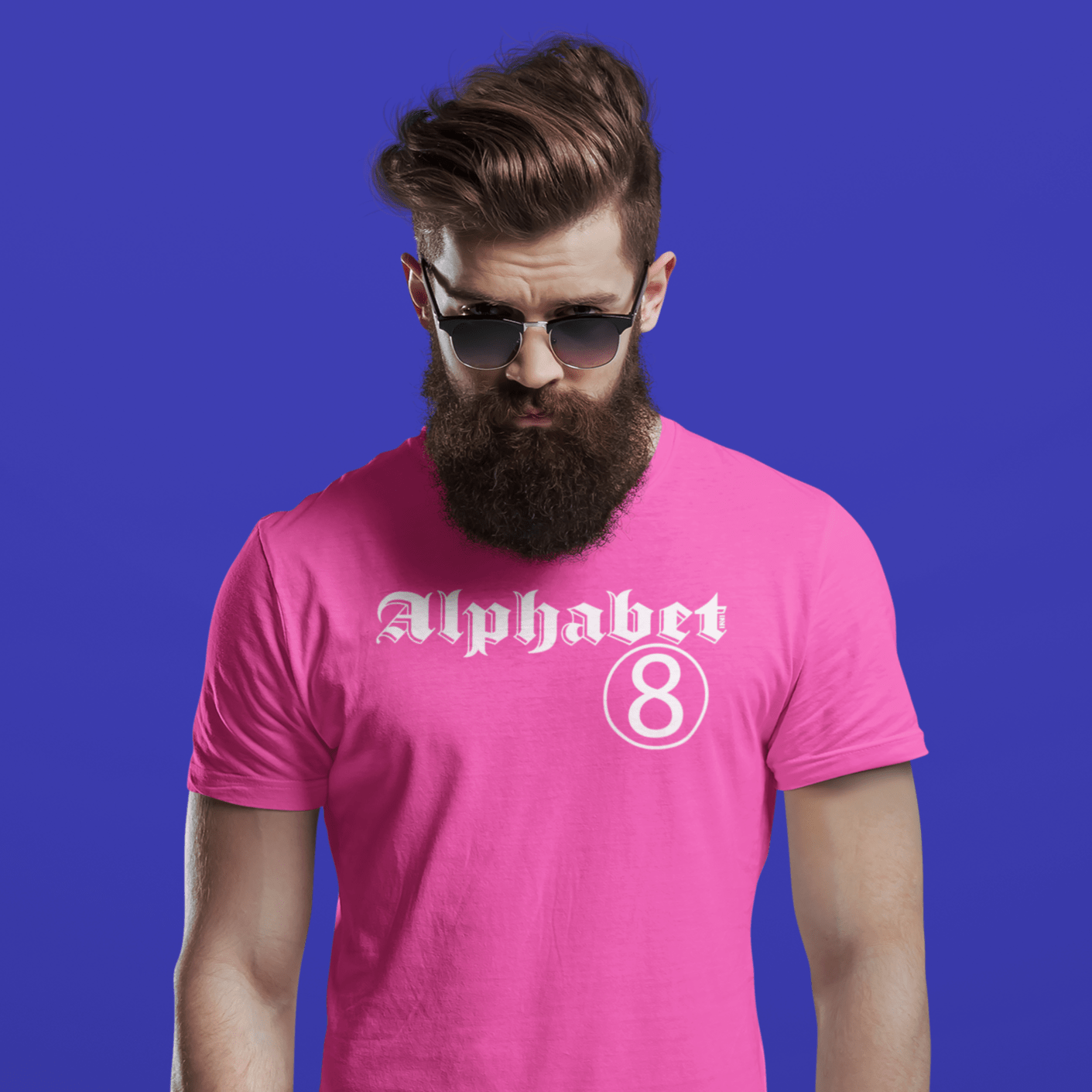 Apparel General 25+ years / Berry / S Alphabet Mafia T-shirt - Ranks INVI-Expressionwear