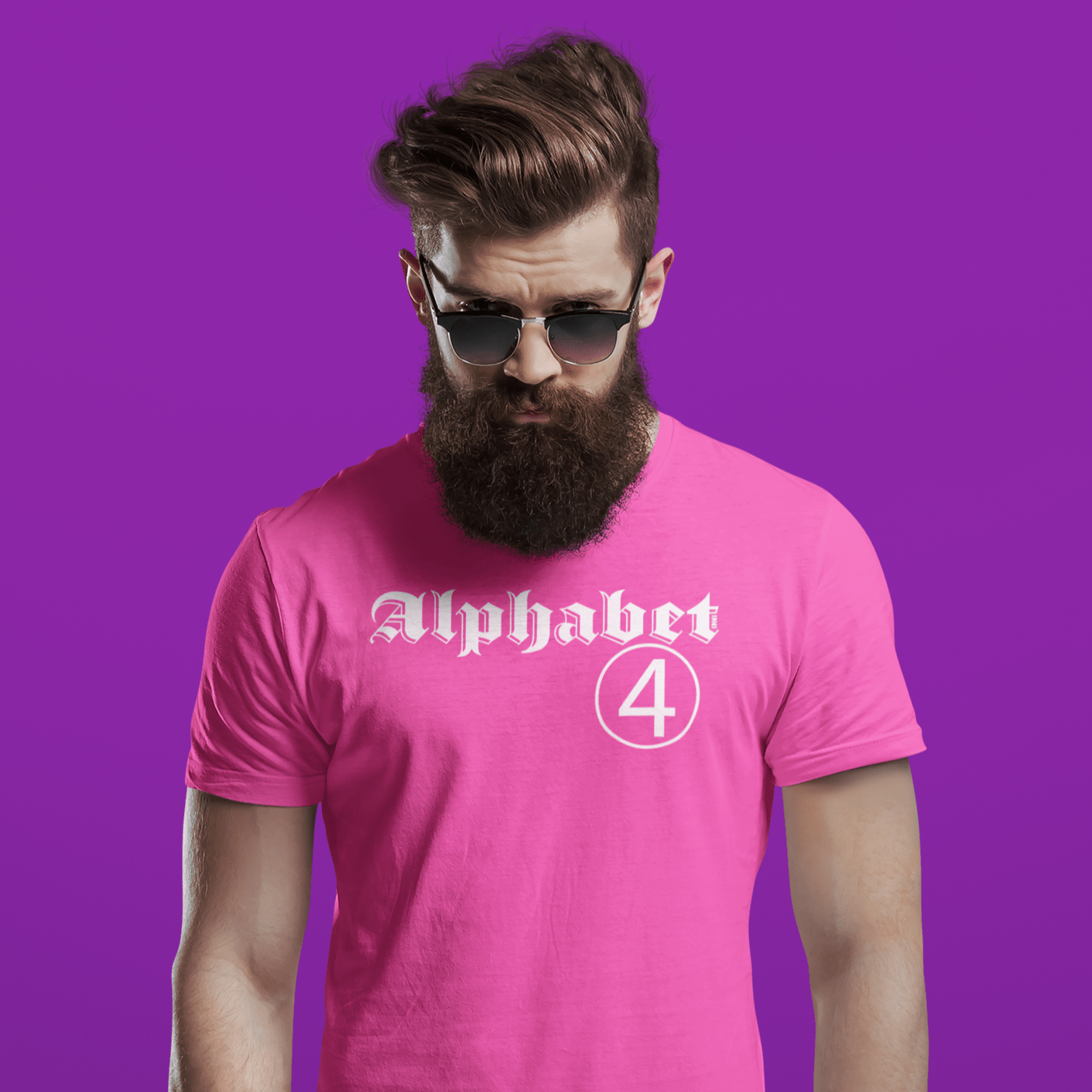 Apparel Lieutenant 8 - 10 years / Berry / S Alphabet Mafia T-shirt - Ranks INVI-Expressionwear