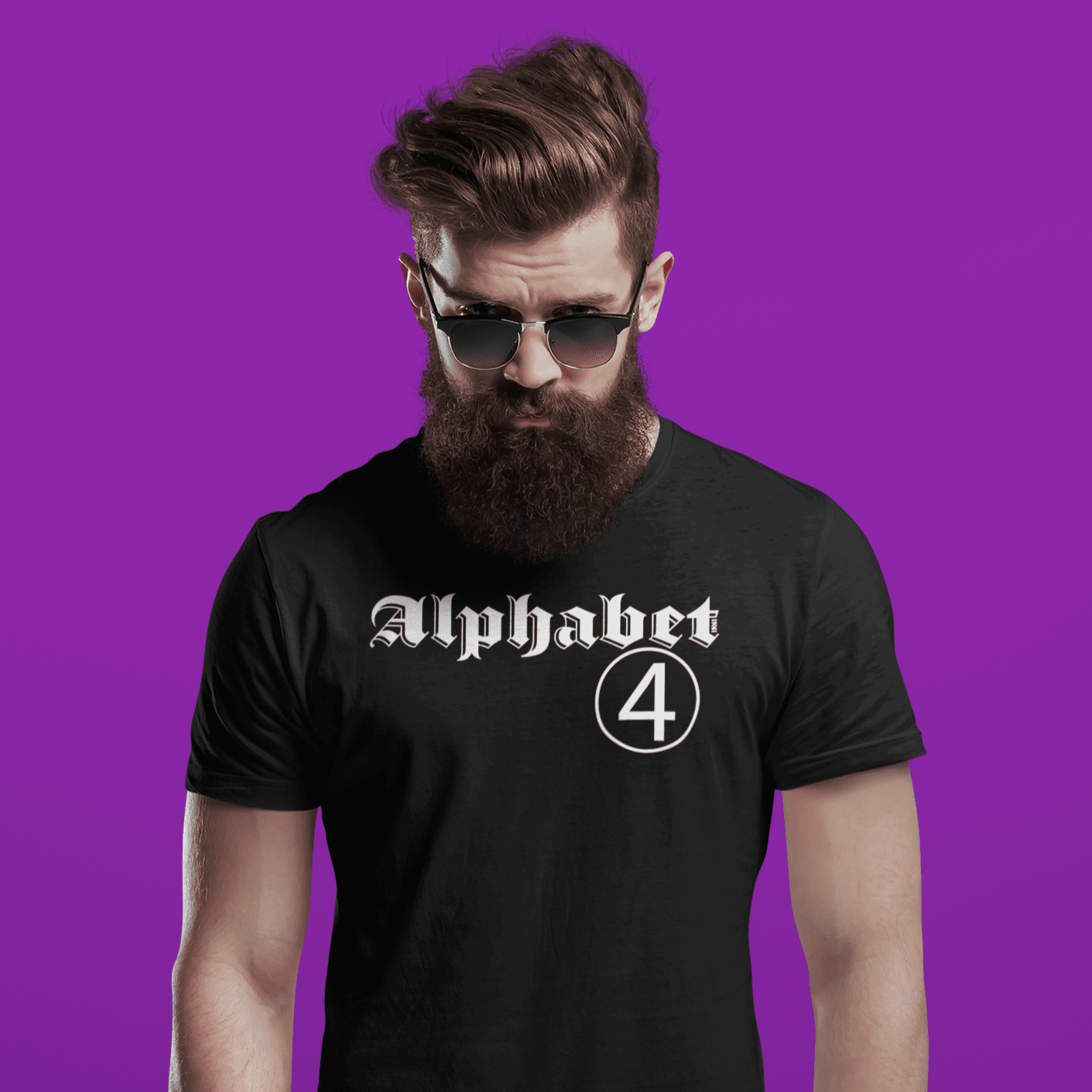 Apparel Lieutenant 8 - 10 years / Black / S Alphabet Mafia T-shirt - Ranks INVI-Expressionwear