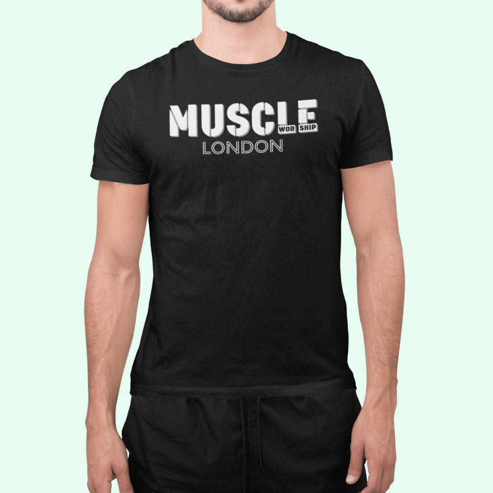 Apparel London T-Shirt / Black / XS Muscle Worship T-shirt INVI-Expressionwear