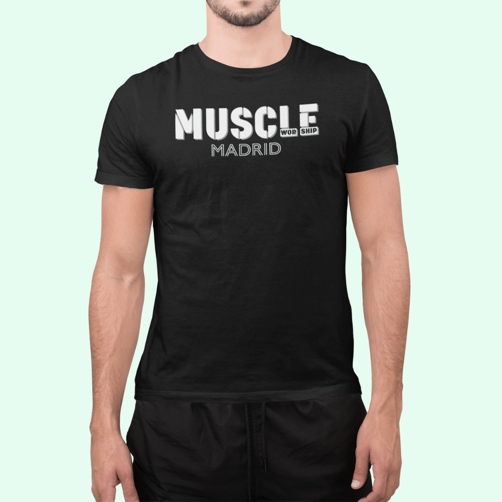Apparel Madrid T-Shirt / Black / XS Muscle Worship T-shirt INVI-Expressionwear