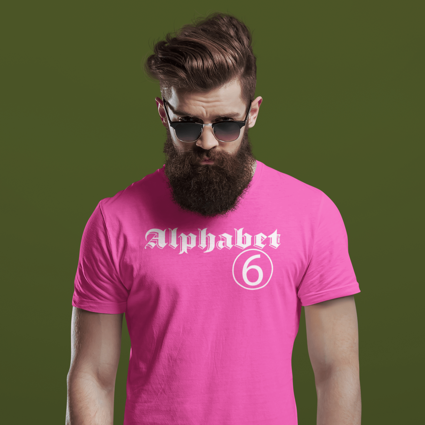 Apparel Major 15 - 20 years / Berry / S Alphabet Mafia T-shirt - Ranks INVI-Expressionwear