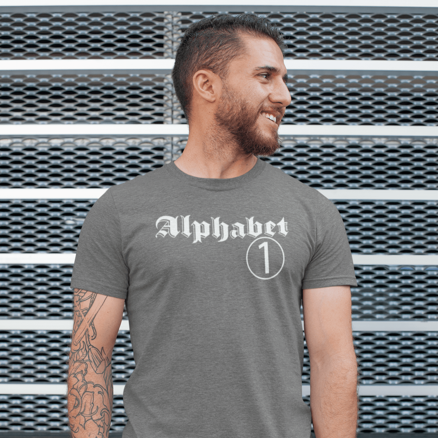 Apparel Private - Less 2 years (NEW) / Dark Grey Heather / S Alphabet Mafia T-shirt - Ranks INVI-Expressionwear