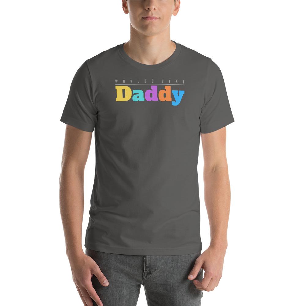 Asphalt / S Worlds Best Daddy T-shirt INVI-Expressionwear
