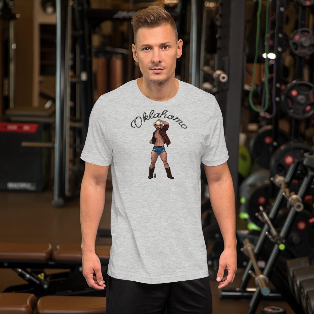 Athletic Heather / L Oklahomo T-Shirt INVI-Expressionwear
