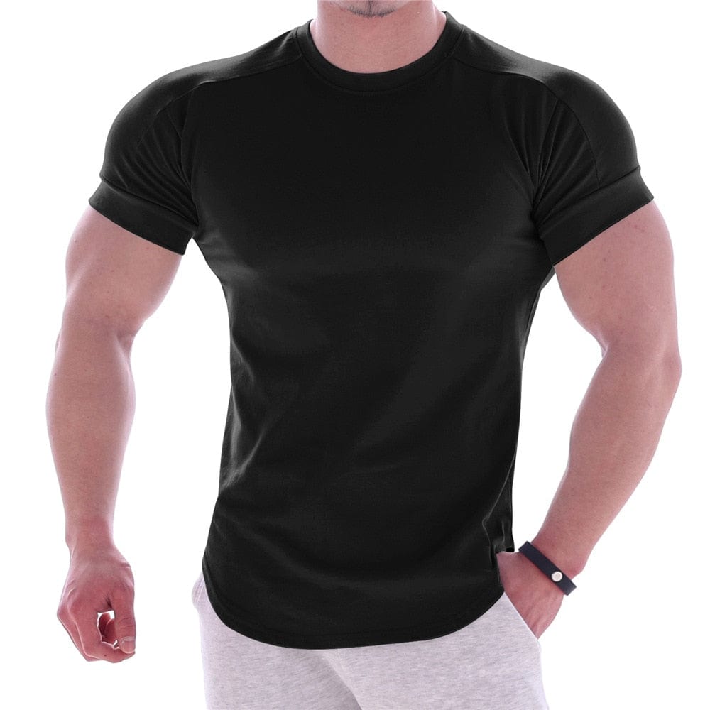Black / M - US Size = Small Rounded Touring T-shirt INVI-Expressionwear