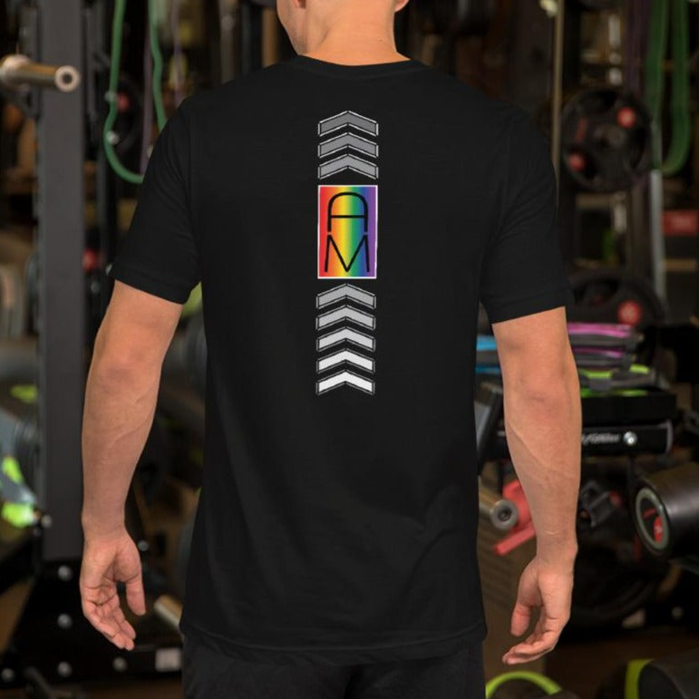Black / S Alphabet Mafia Military Stripes T-Shirt INVI-Expressionwear Alphabet Mafia Stripes T-Shirt