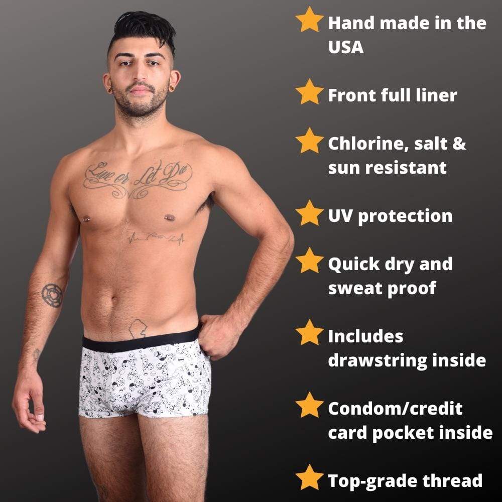 Dalmatian Trunks Swimsuit INVI-Expressionwear