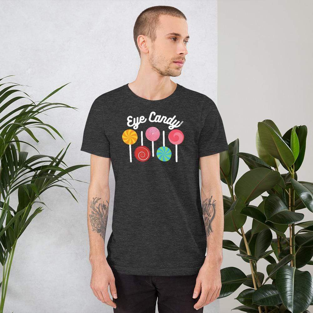 Dark Grey Heather / XS Eye Candy T-Shirt INVI-Expressionwear