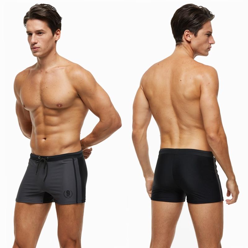 Gray Racing Trunks Swimsuit INVI-Expressionwear