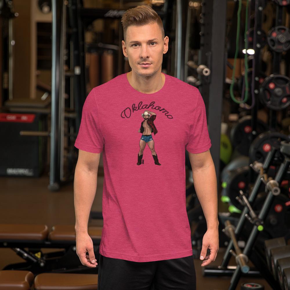 Heather Raspberry / S Oklahomo T-Shirt INVI-Expressionwear
