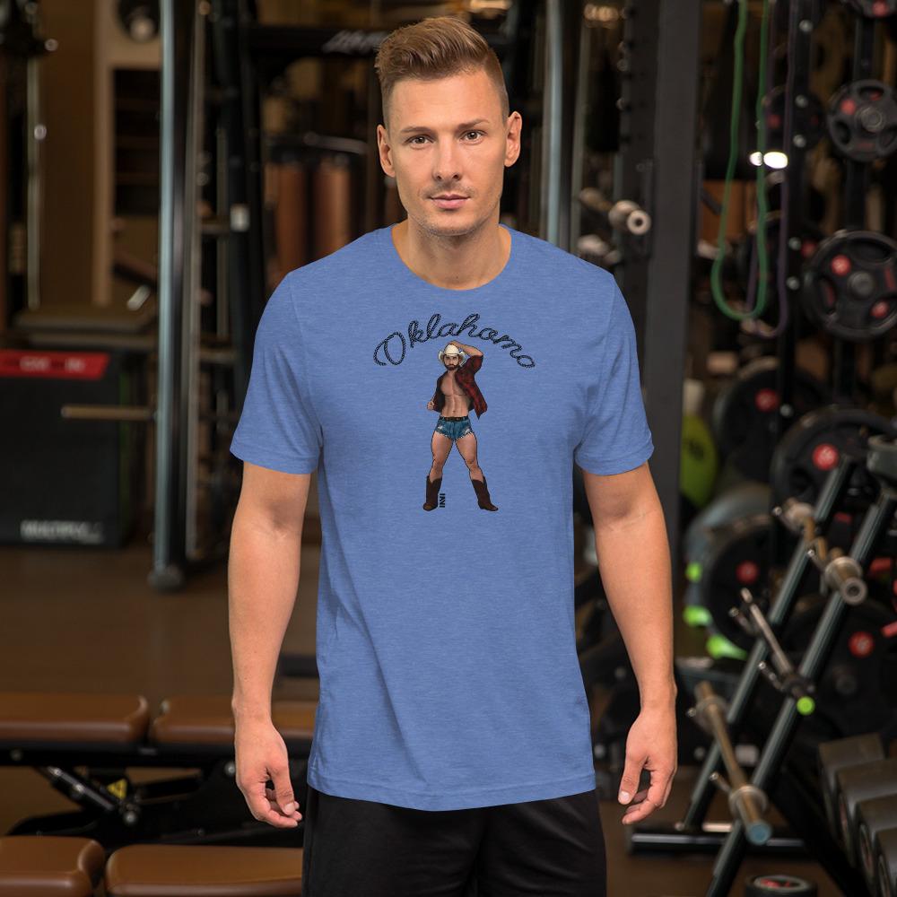 Heather True Royal / M Oklahomo T-Shirt INVI-Expressionwear