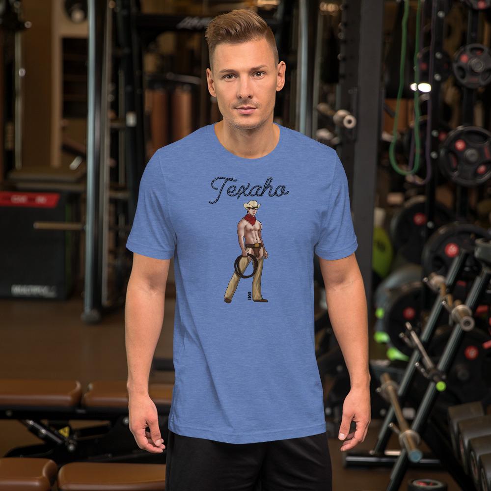 Heather True Royal / S Texaho T-Shirt INVI-Expressionwear