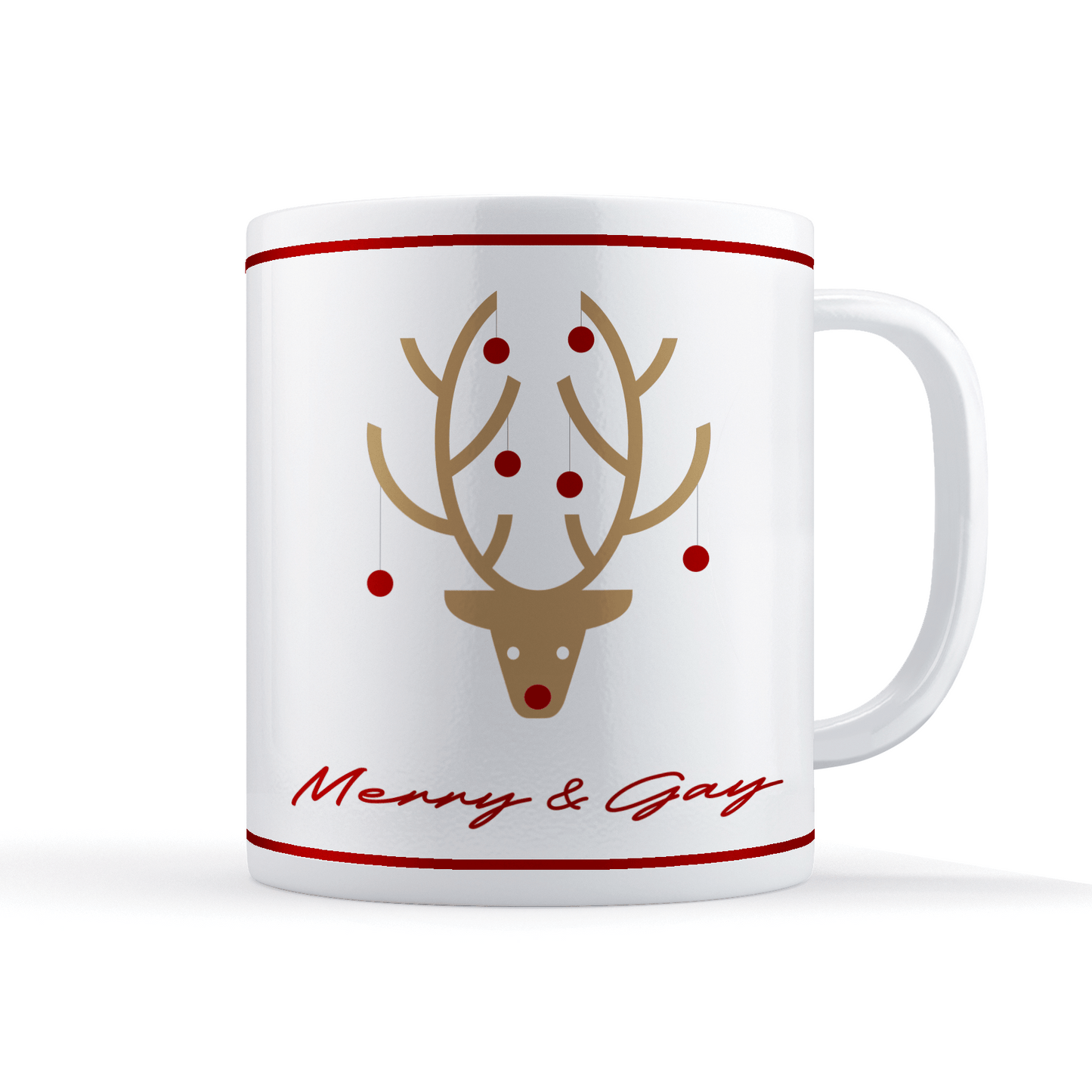 Home Decor Mug / Antlers Antlers Dinnerware INVI-Expressionwear