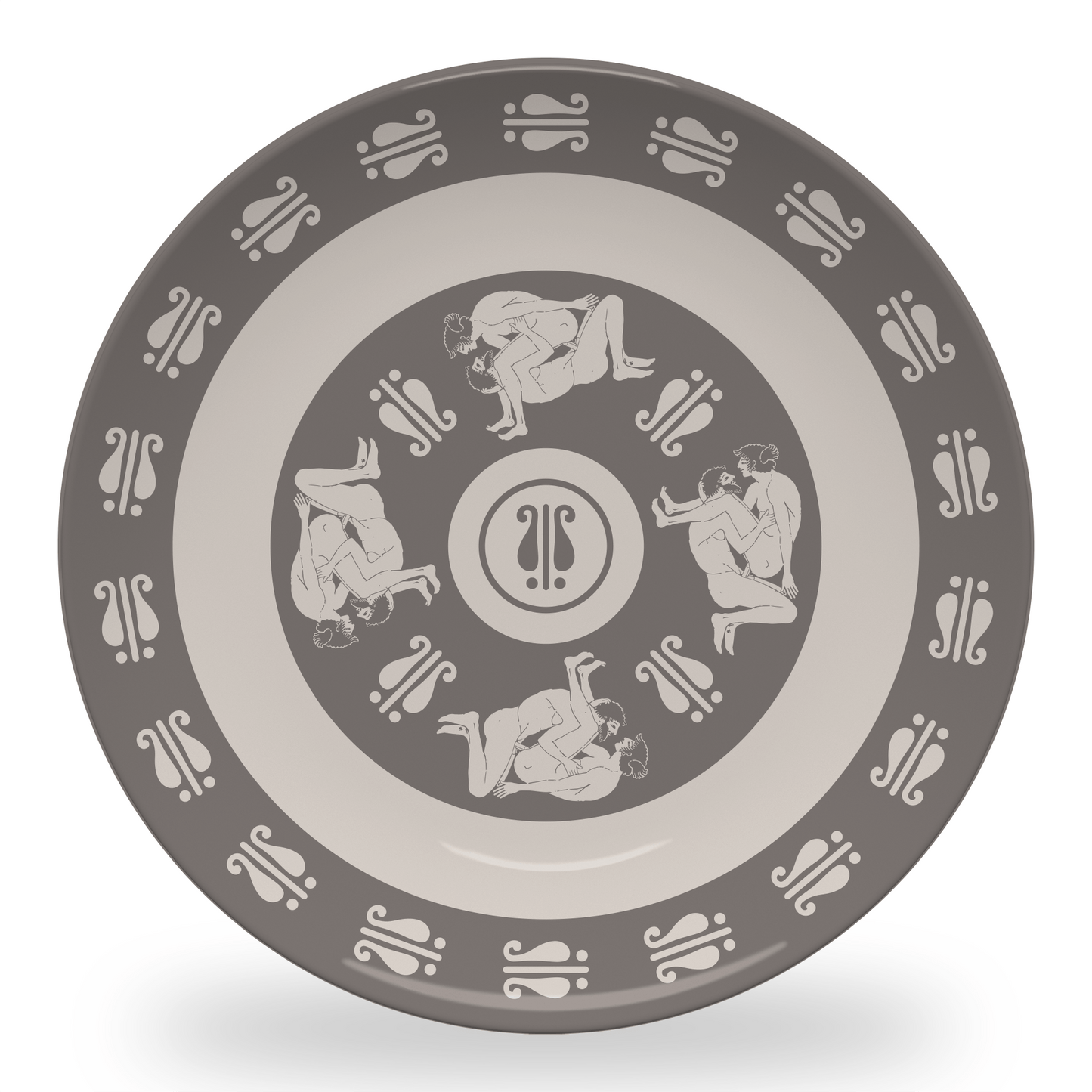 Home Decor Plate / Missionary Birdcage Inspired Greek Boy Dinnerware - Single Pieces INVI-Expressionwear