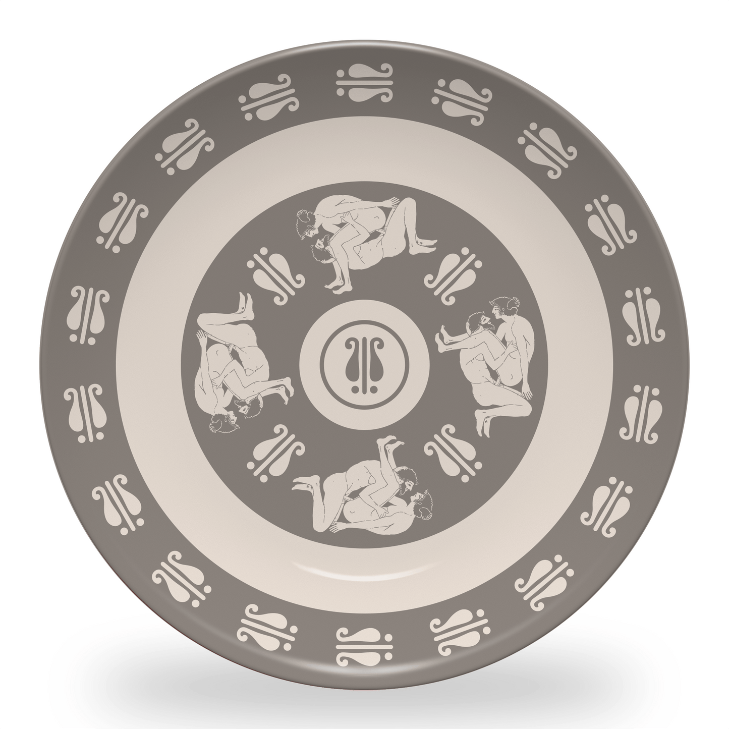 Home Decor Plates - 6 Place Setting / All Missionary Pattern Birdcage Inspired Greek Boy Dinnerware - Plate Sets INVI-Expressionwear
