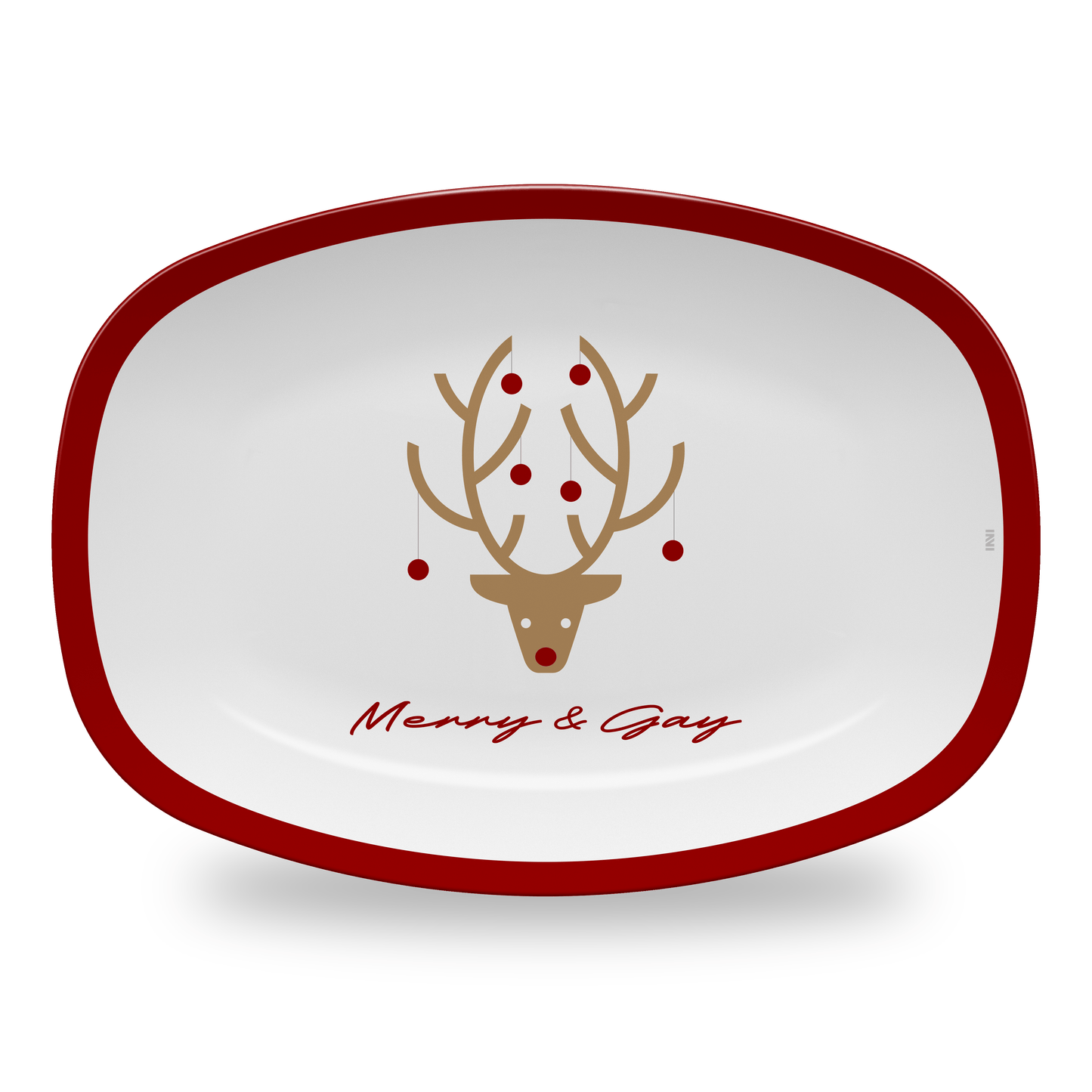 Home Decor Platter / Antlers Antlers Dinnerware INVI-Expressionwear