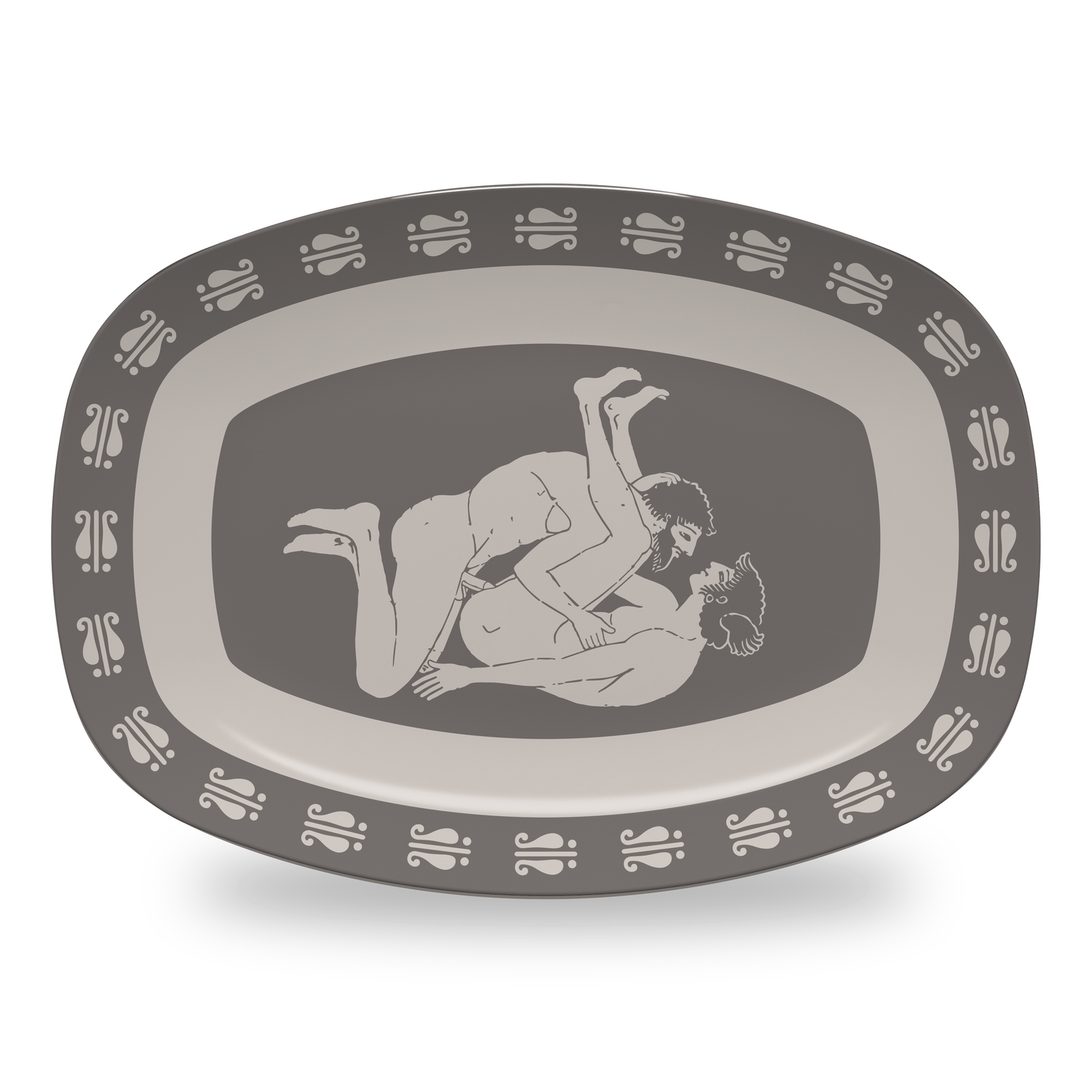 Home Decor Platter / Missionary Birdcage Inspired Greek Boy Dinnerware - Single Pieces INVI-Expressionwear
