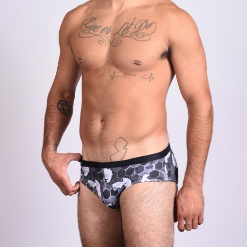 Honeycomb Camo Bikini Swimsuit INVI-Expressionwear