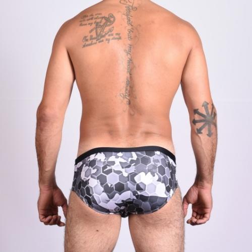 Honeycomb Camo Bikini Swimsuit INVI-Expressionwear