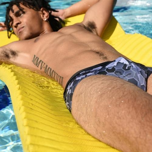 Honeycomb Camo Bikini Swimsuit INVI-Expressionwear