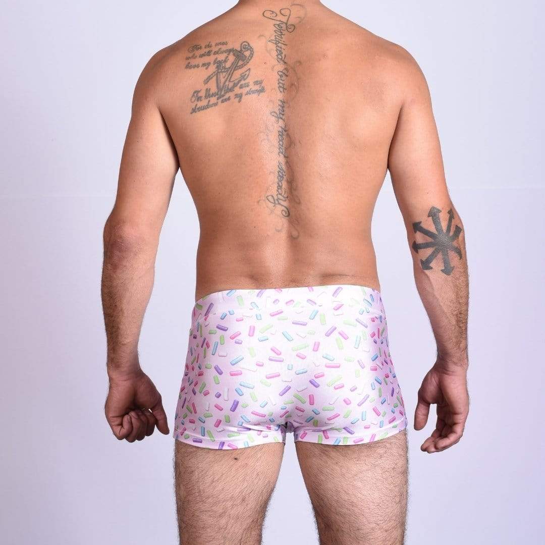 Karen Walker's Candy Pills Trunks Swimsuit INVI-Expressionwear