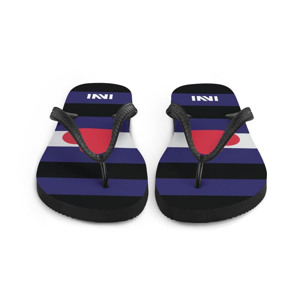 Leather Pride Flip-Flops INVI-Expressionwear