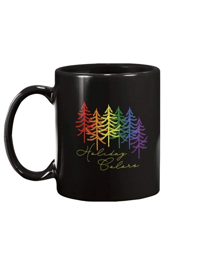 Mugs Black / 15Oz Holiday Colors 15oz Mug INVI-Expressionwear