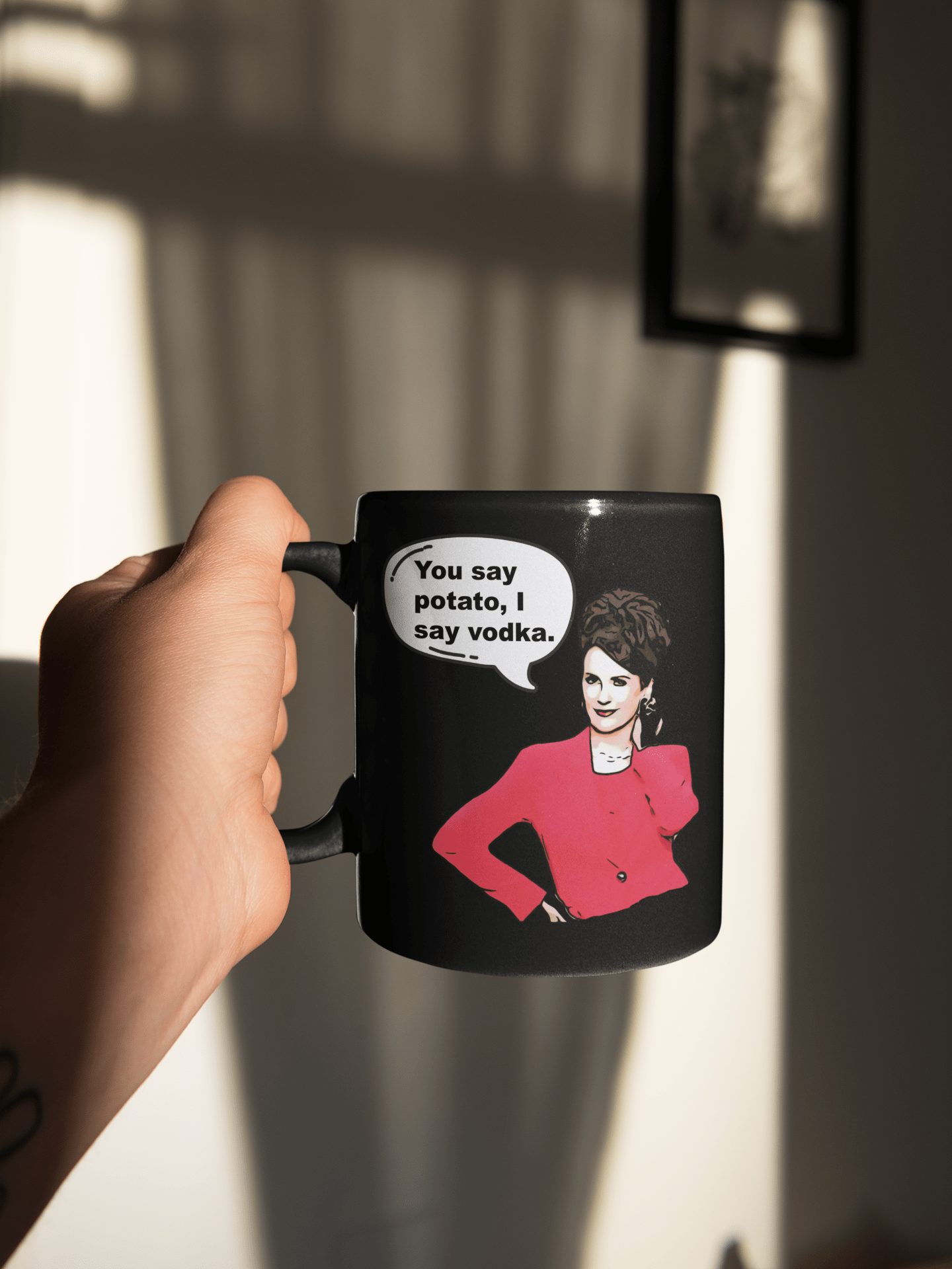 Mugs Karen Walker Vodka 15oz Ceramic Mug INVI-Expressionwear