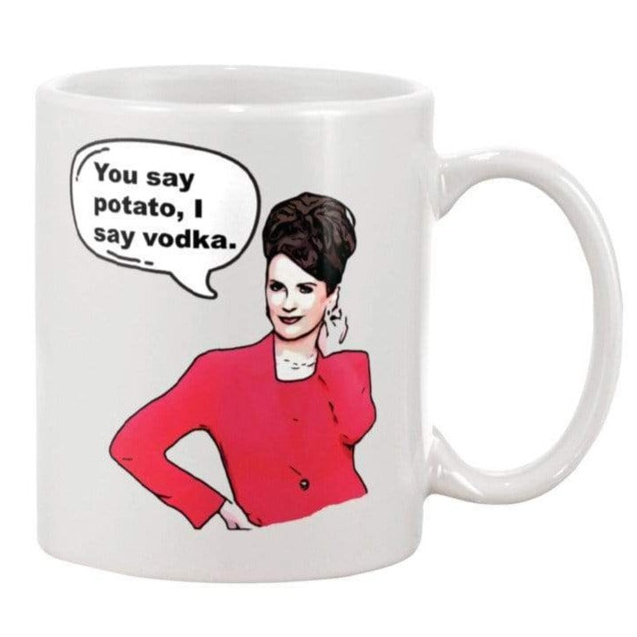 Mugs White / 15Oz Karen Walker Vodka 15oz Ceramic Mug INVI-Expressionwear