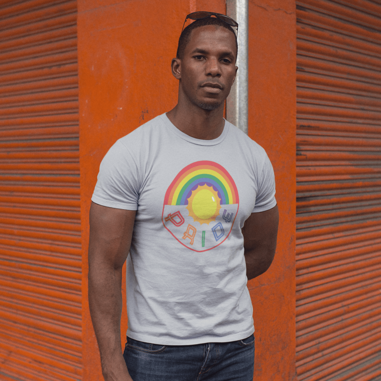 Pride 2021 T-Shirt INVI-Expressionwear - light sport  grey