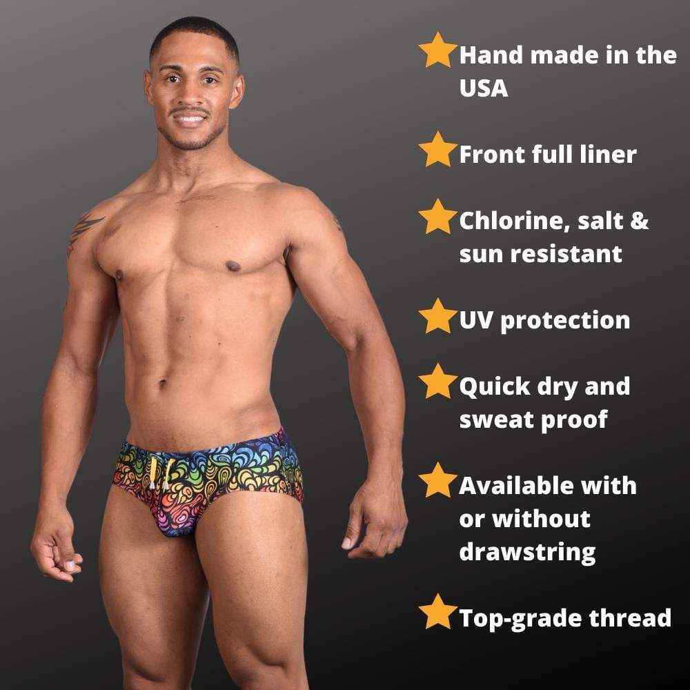 Psycho Peacock Bikini Swimsuit INVI-Expressionwear