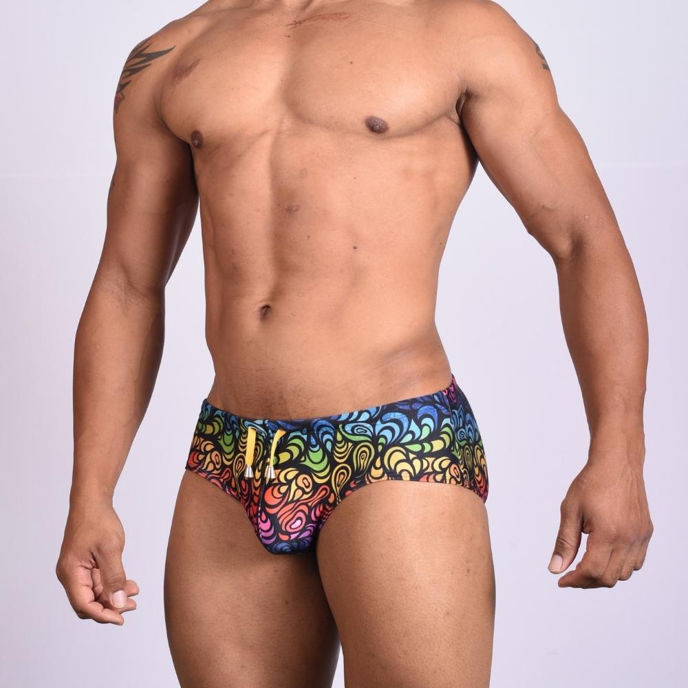 Psycho Peacock Bikini Swimsuit INVI-Expressionwear